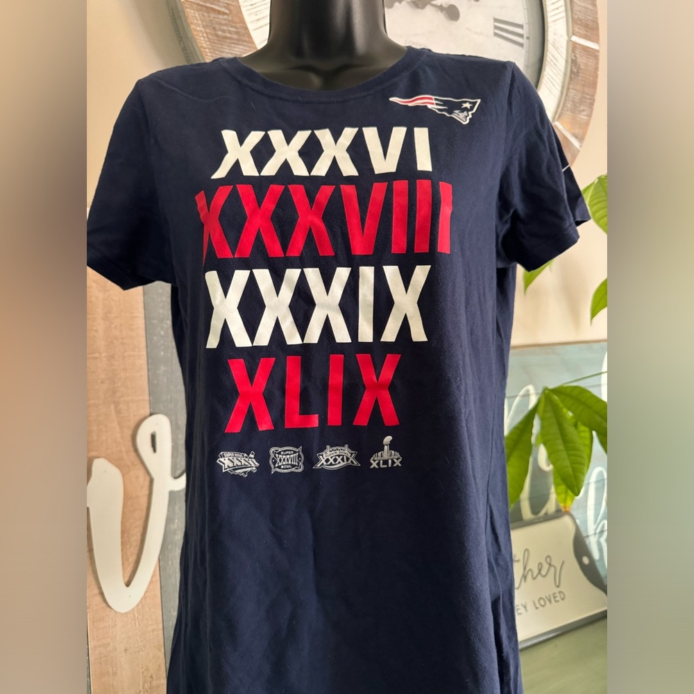 Patriots football woman’s tee